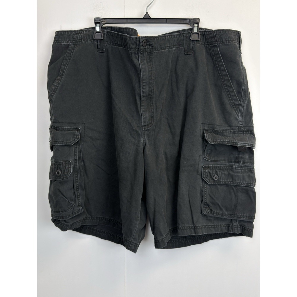 LEE Dungarees Wyoming Cargo Shorts Men's 46 Cotton Black 11" Inseam